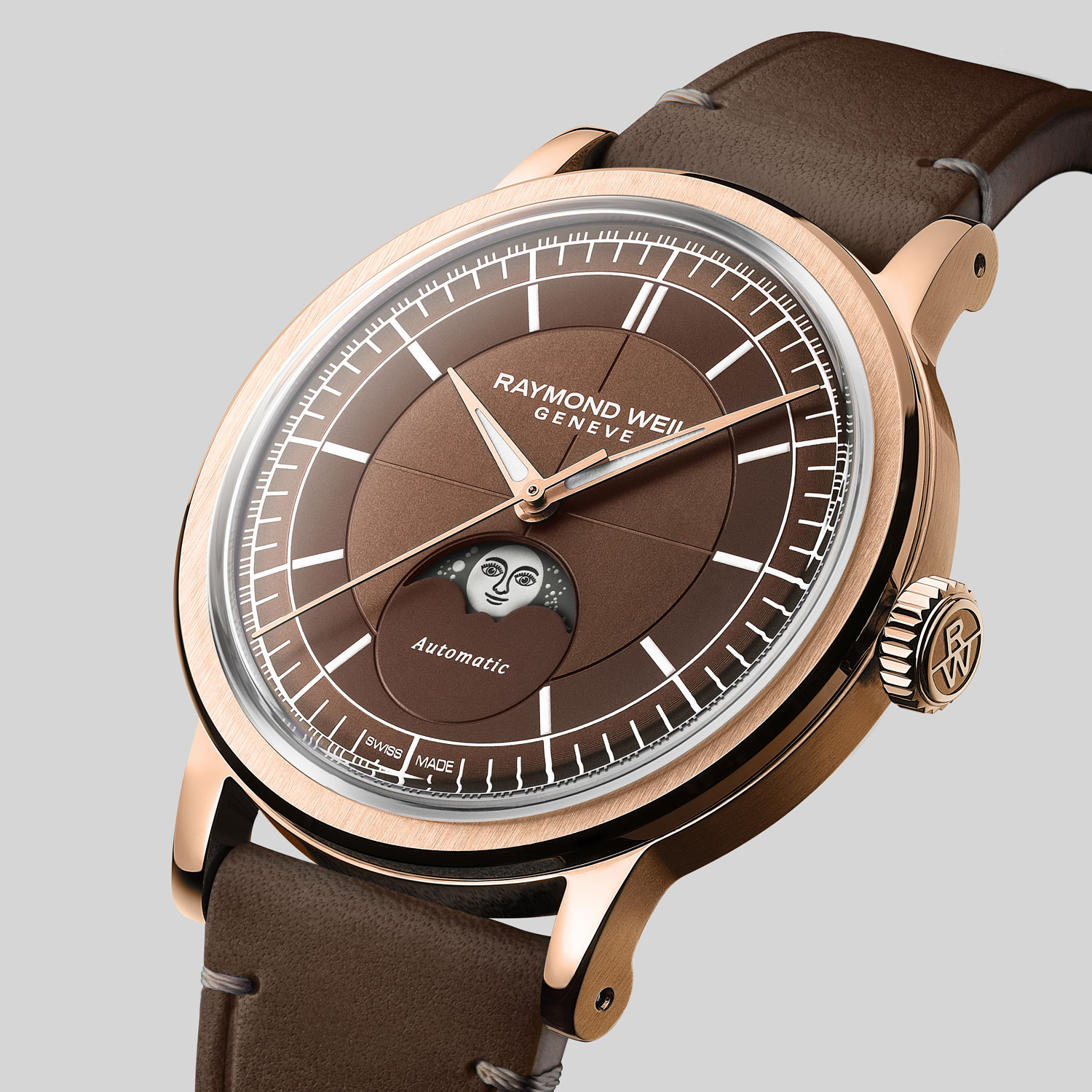 <5月1日発売>ミレジムムーンフェイズモデルにブラウンダイアルが登場