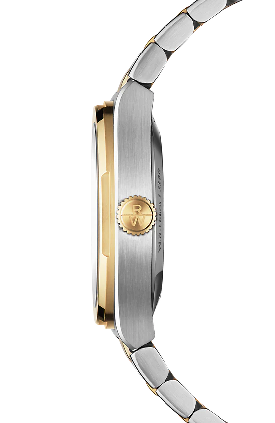 Freelancer Automatic Complete Calendar Dune Sunray Dial Watch, 40 mm