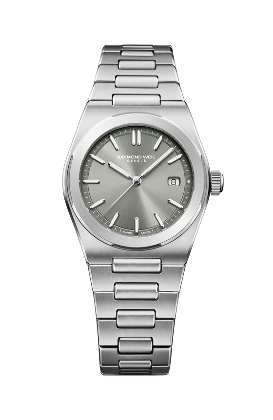 Toccata Heritage Old Silver Dial Quartz Diamonds Bracelet Watch, 31 x 36 mm